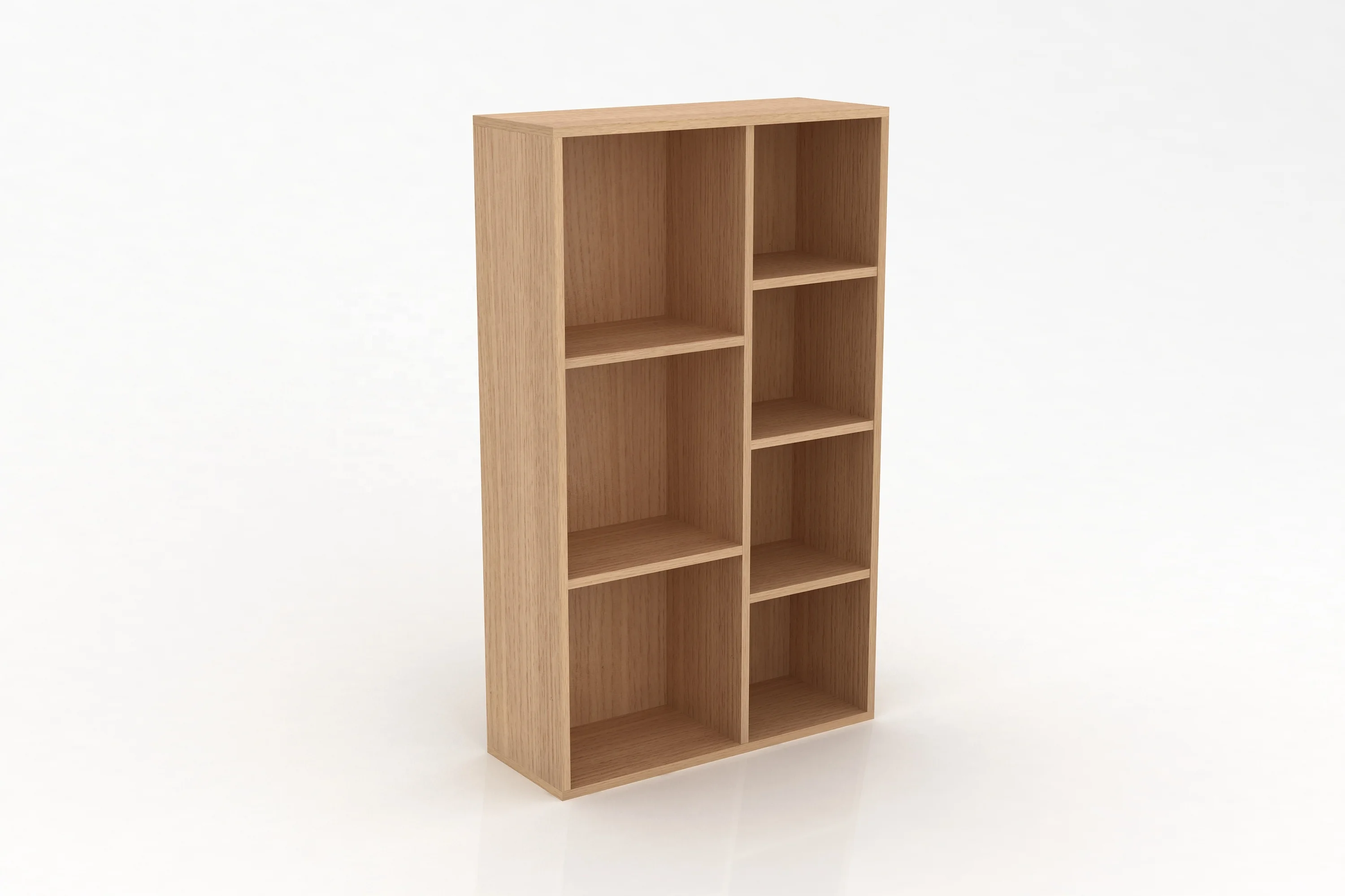 Gcon GF702 high quality best price wholesale white wood bookcase wood cube bookcase shelf bookshelf animal for kid