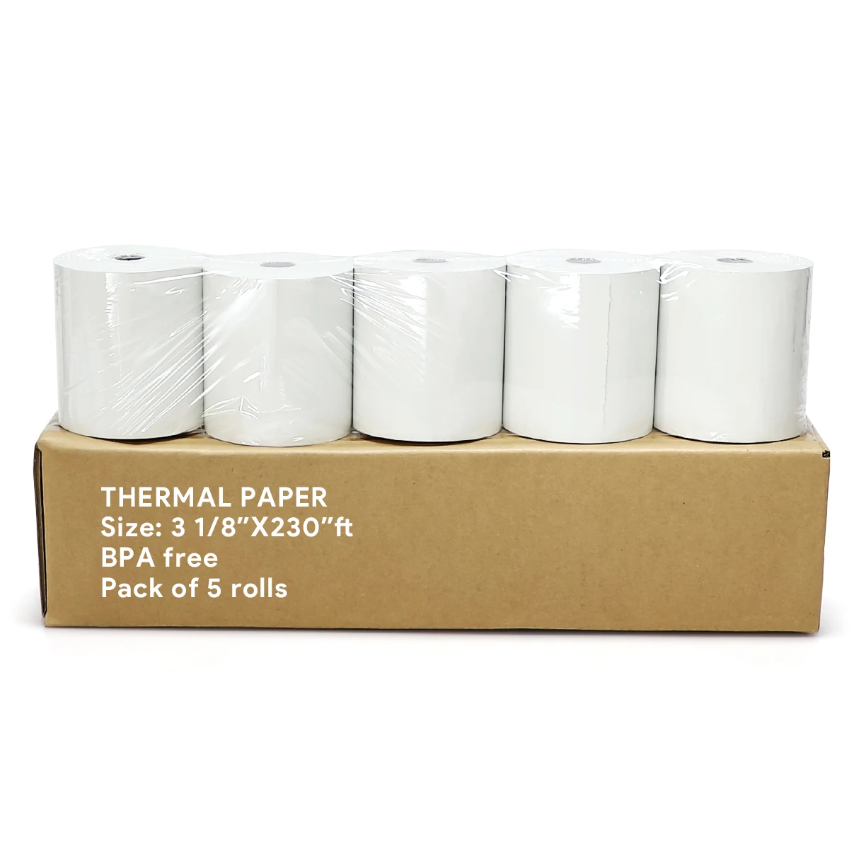 Customizable 48g 55g 65g80x70 Thermal pos paper roll 70gsm wholesale thermal cash register printer roll
