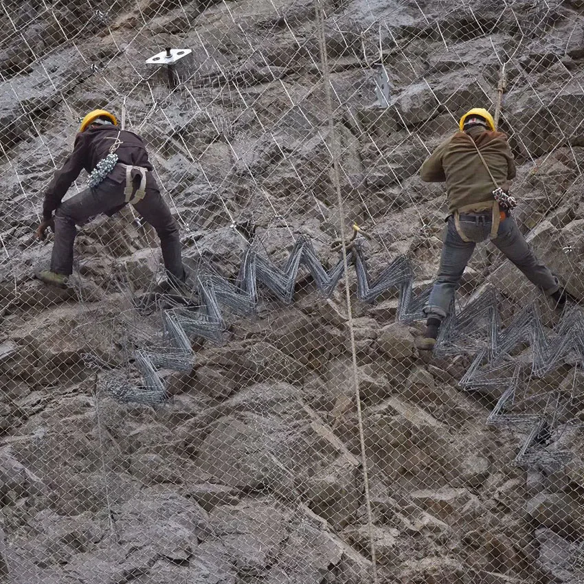 Спиральная веревка паука сетка защита склона цена завода