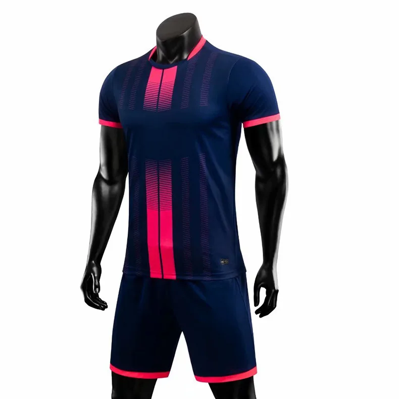 Professional Football Soccer Jersey Team Wear Uniform Kit Sublimation Sportswear Club Team Jersey & Short Wholesale OEM Custom