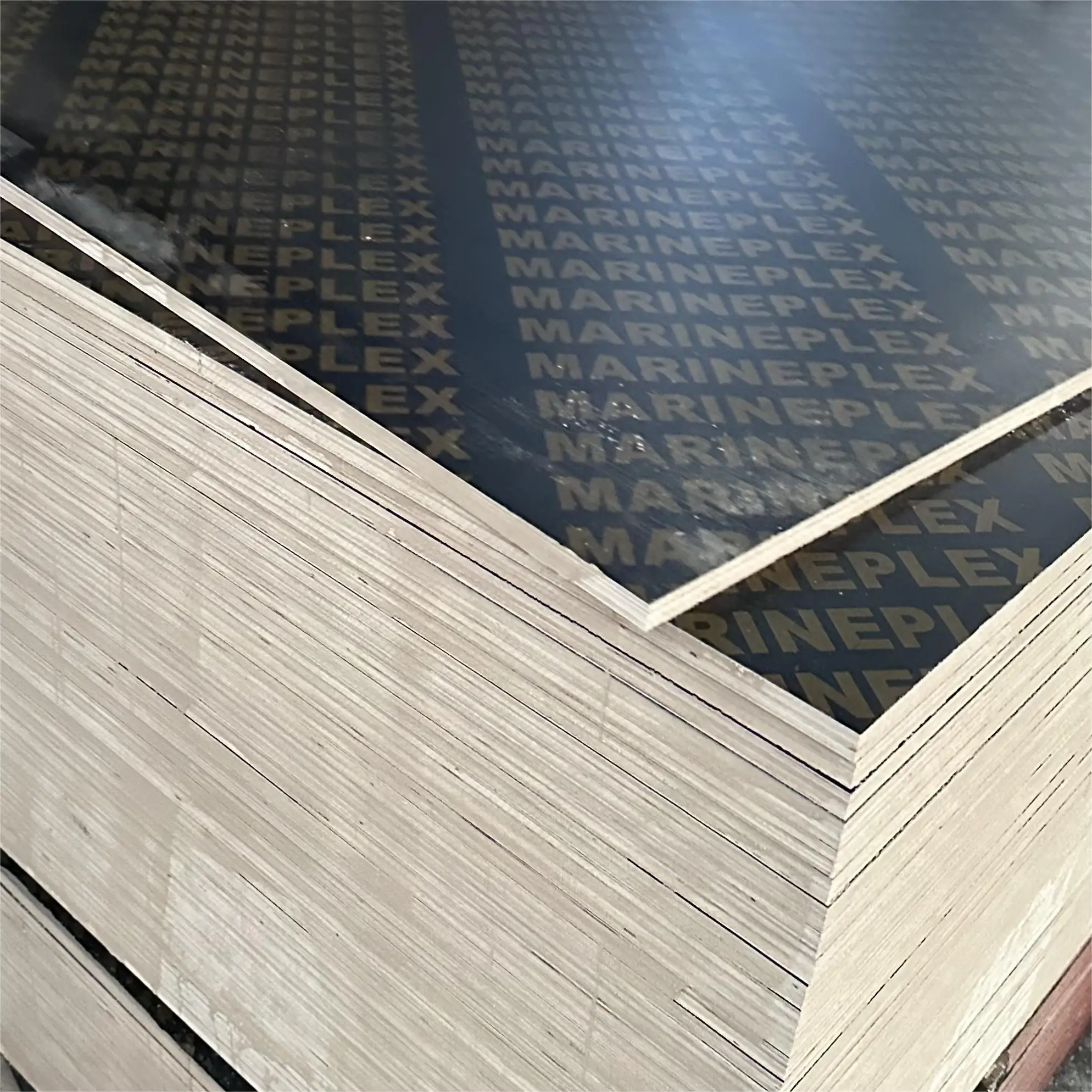 Wholesale Cheap Construction Film Faced Marine Plywood 1220*2440 film faced plywood for qatar price