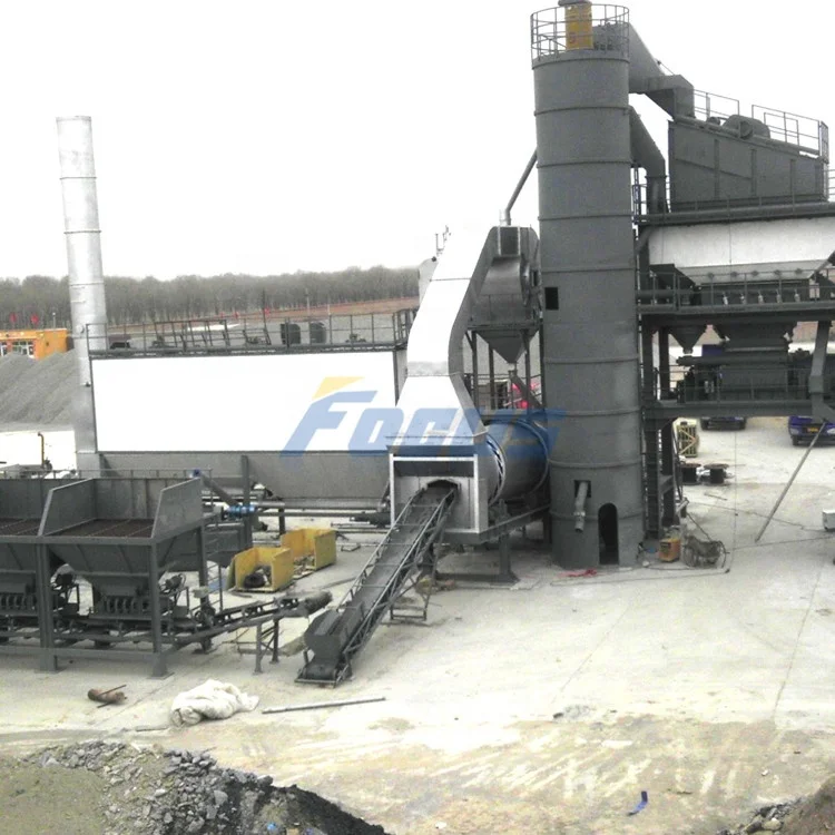 Hot Mix XAP160 160t/h Asphalt Plants with Modular Design