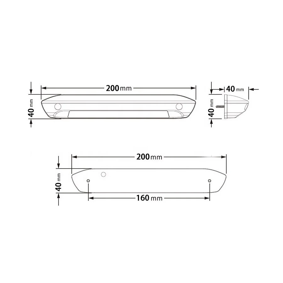 good quality 12v 24v porch light rv & boat interior roof caravan wall lamps auto lighting system led bulbs