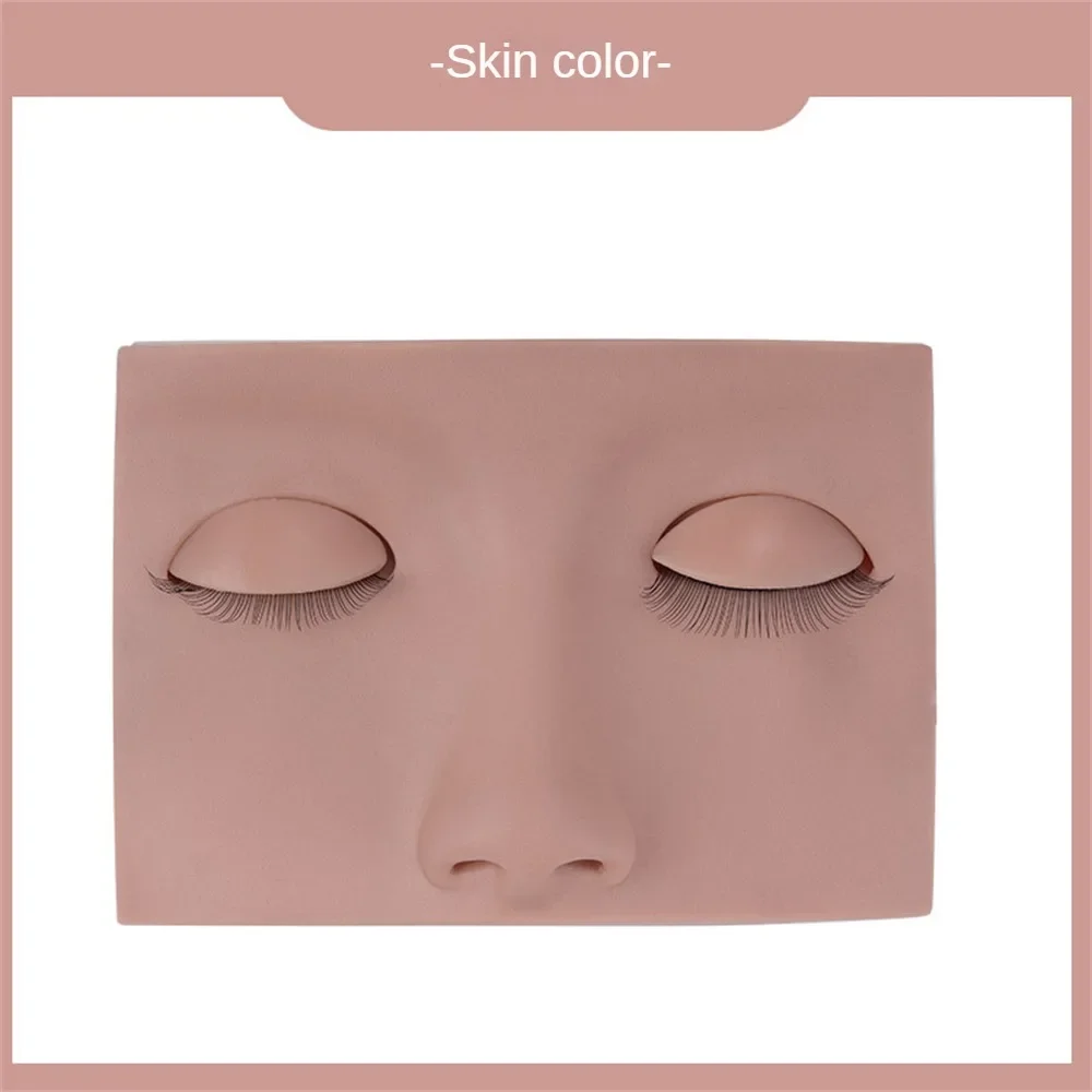 Headform Lash Makeup Supplies Lashes Accessories Grafted Eyelash Head Mold Mannequin Eyelashes Practice