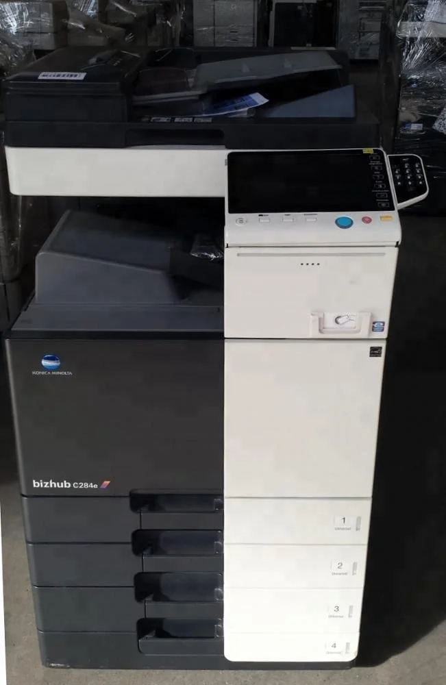 Konica Minolta Bizhub 284e Подержанный/Подержанный ручной MFP принтер копировальный сканер
