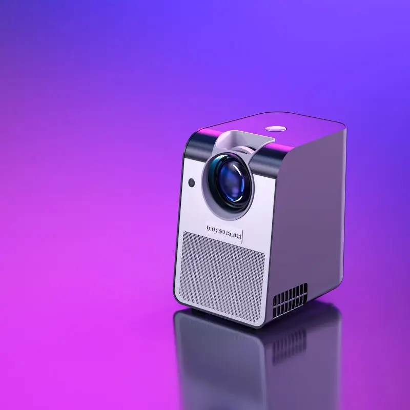 Mini Beamer Smart Android Portable Proyector 720p 300ANSI Lumens Short Throw Lcd Projector