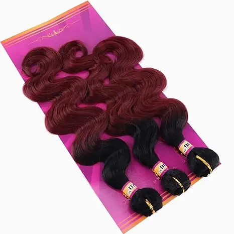 Top Quality Remy Hair Ombre Color 99J Wine Red Body Wave Bundles 100% Vietnam Human Hair Extensions With The Best Quality