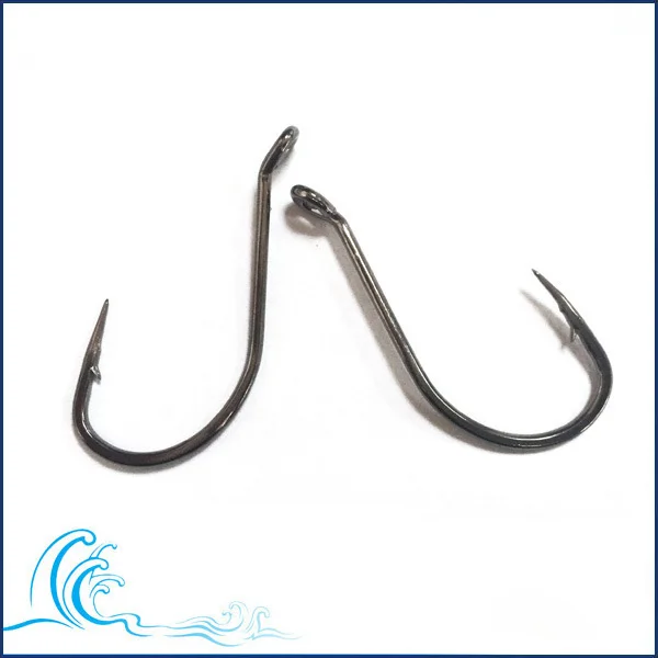 TOPIND 92554 Stainless Steel Long Shank Fishing Hooks Octopus Fishing Hook for Saltwater Freshwater