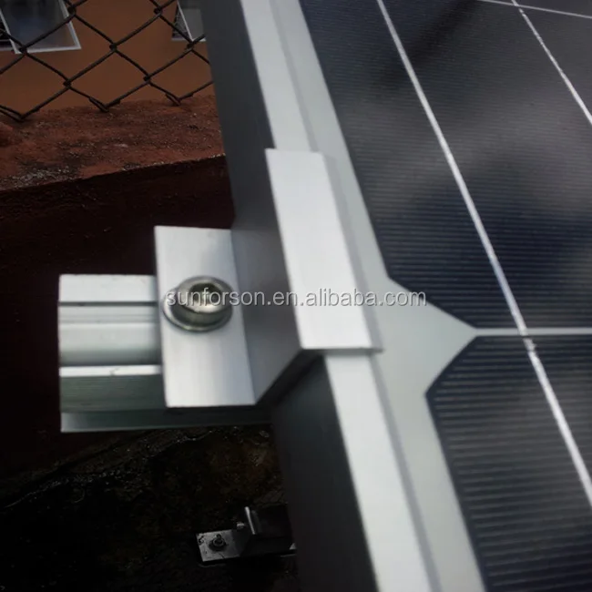 Wholesale Solar Products Aluminum Solar Panel Fixing Clip Mid/End Clamp For Solar Panel Mount Component