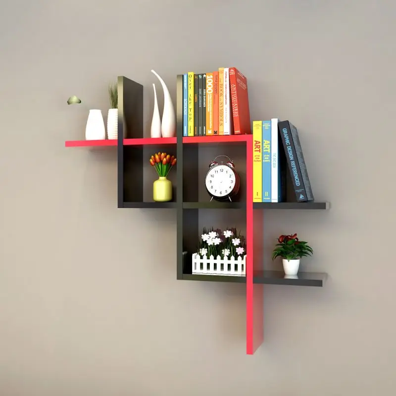 Rustic Farmhouse  Floating Wood Shelf - Floating Wall Shelves, Hardware and Fasteners