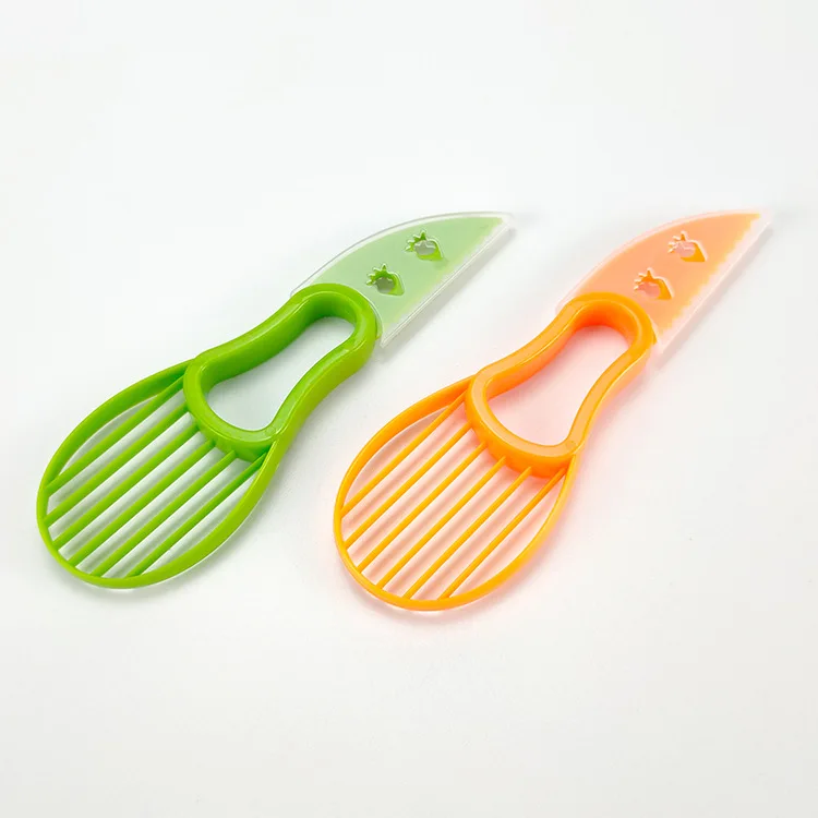 3 In 1 Avocados Peeler Kiwi Berry Cutter Vegetable Slicer Fruit Separator Help Gadgets Kitchen Tools