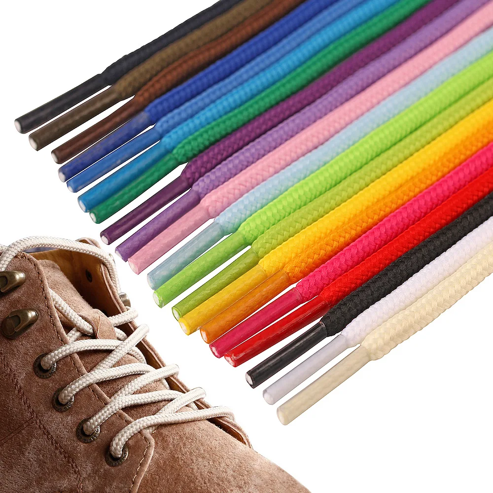 custom drawcords custom colorful polyester elastic thick white flat shoelaces for sneaker shoe laces colorful sports laces