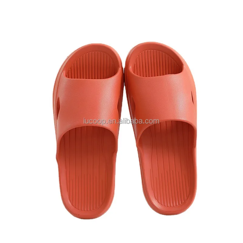Unisex Soft rubber slides for household fashion Slippers Non-slip EVA Bathroom Slides Woman Sandals Summer Flip Flops