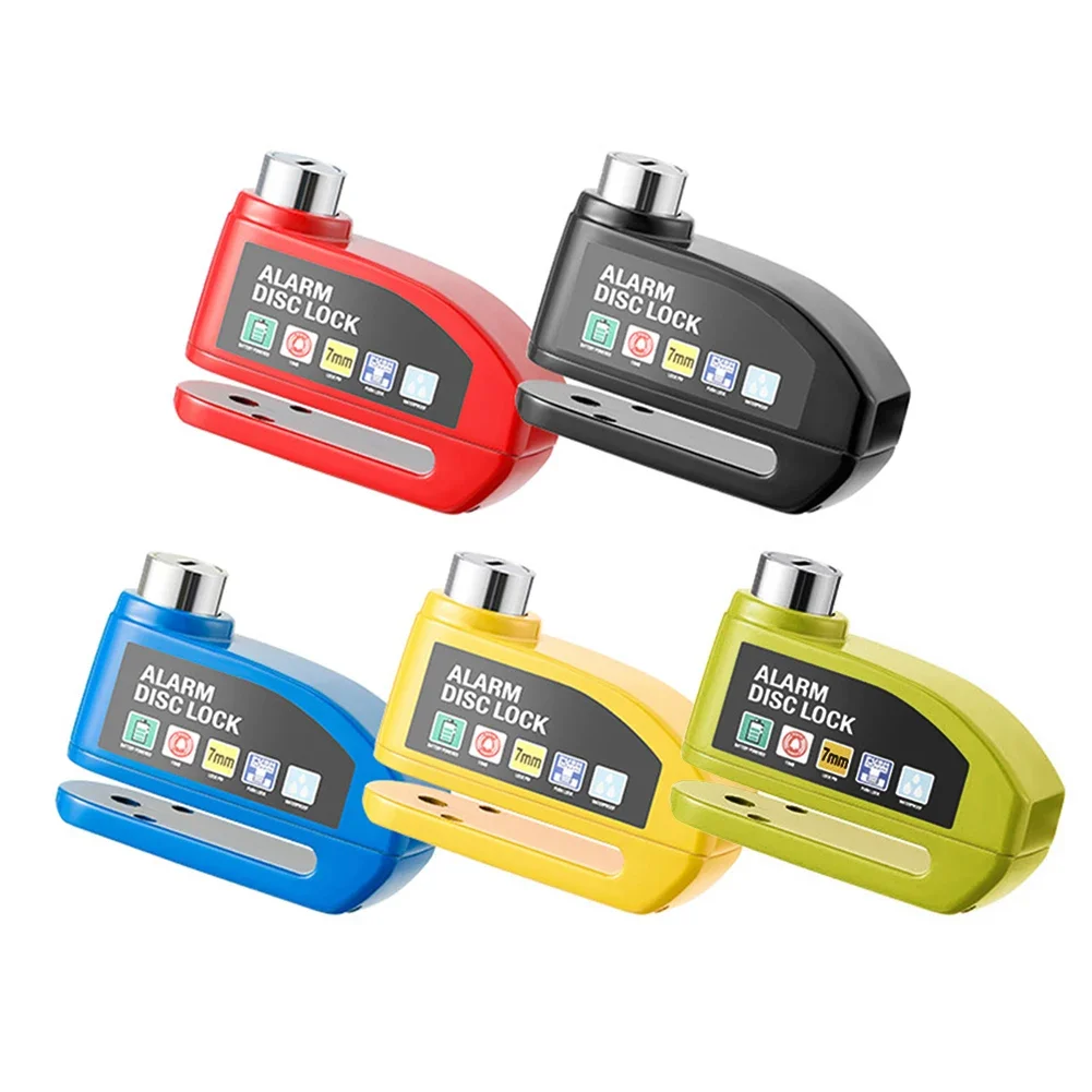 Wholesale Waterproof Light Weight Safety Disc Brake Bicycle Bike Lock Motorcycle Disc Brake Lock with Alarm