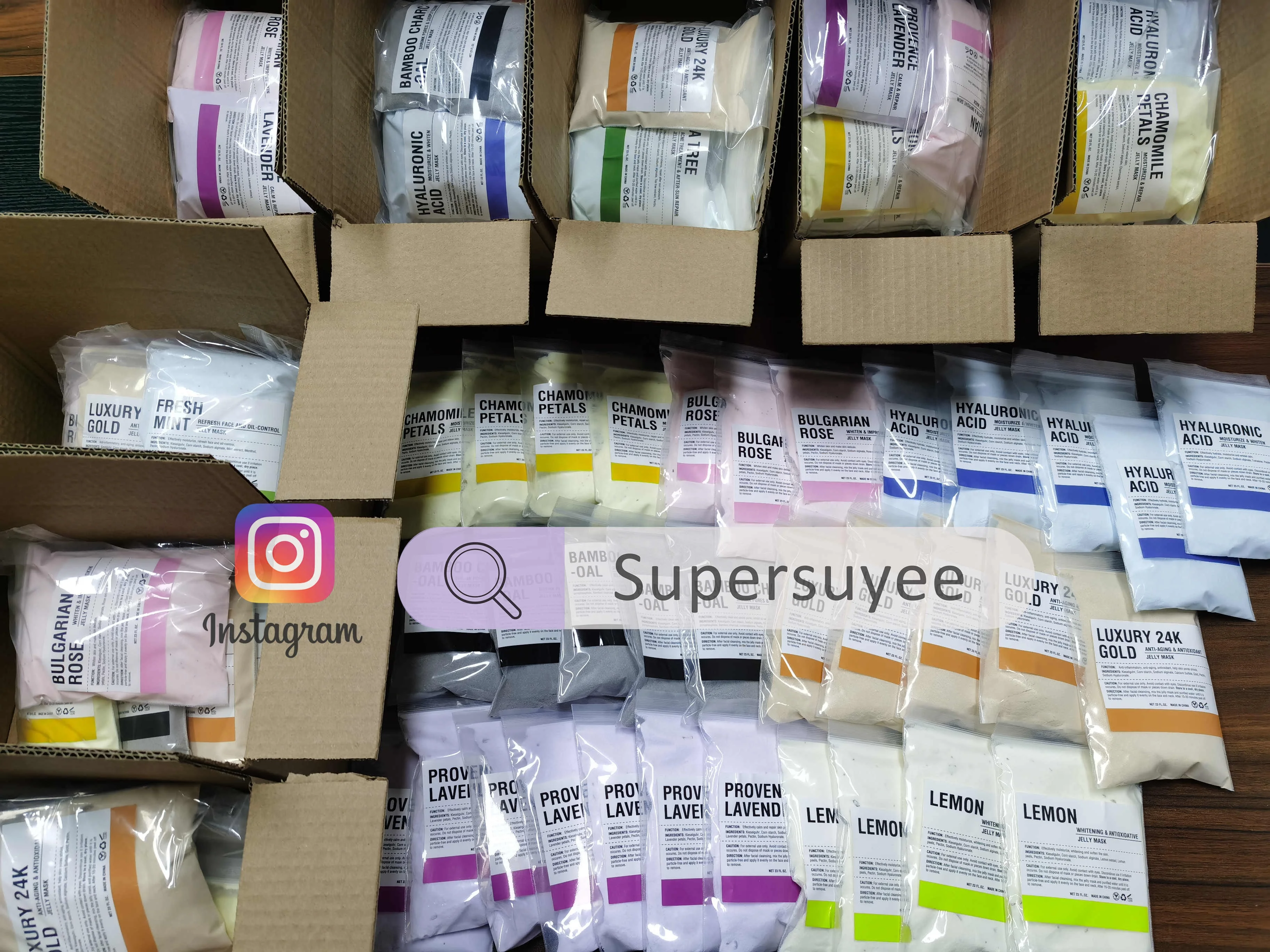 OEM Skincare 100% Organic Natural Goji  jelly Mask Regenera & Radiance Goji Facial Jelly Mask Powder