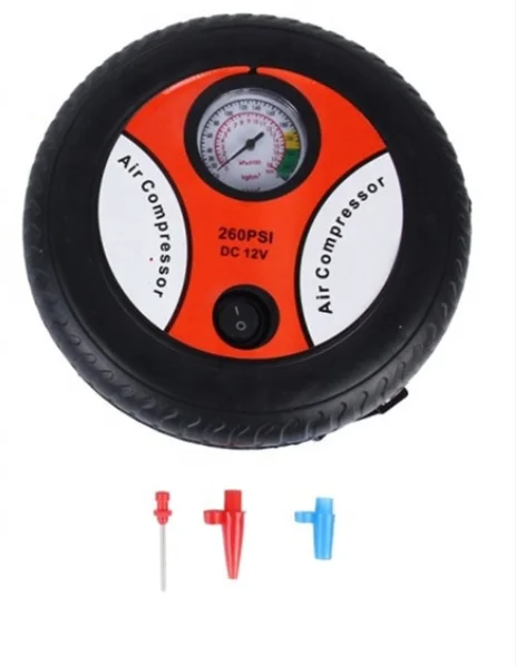 Hot Sale Air Compressor Tire Inflator 12V DV Car Pump For Bicycle and Other Inflatables Portable Air Pump Easy to Carry