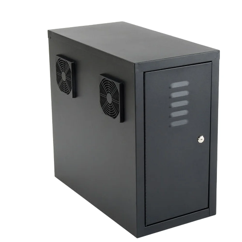 Custom high precision sheet metal fabrication stamping/laser cutting aluminum Network Cabinet ATX Computer box Pc box