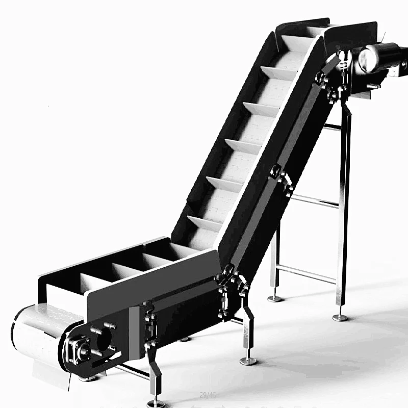 
CStrans China supplier Z type conveyor belt inclined modular conveyor belt for food&fruit manufacture 