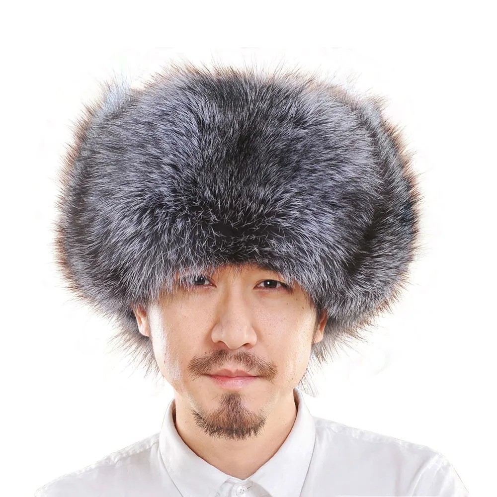 Мужские зимние шапки из натуральной кожи
