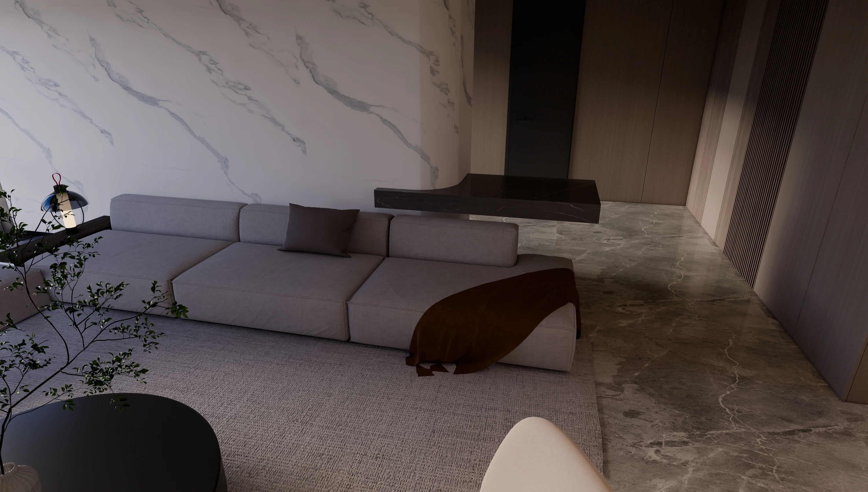 Bamboo Charcoal Board Rock Plate Series Waterproof Flexible