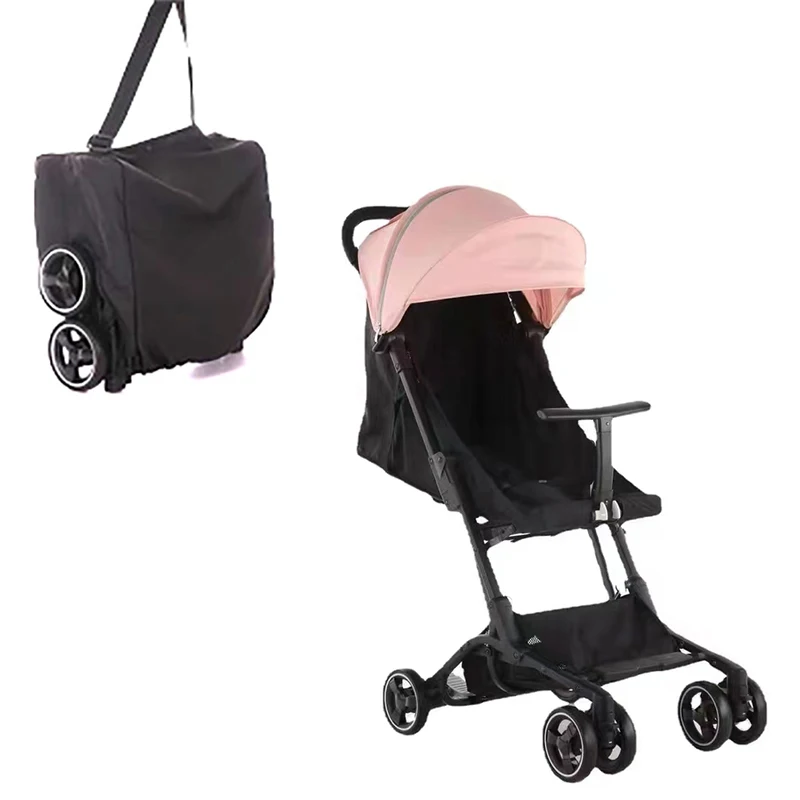 Buy online oem compact modern premium pram black backrest adjust airplane baby stroller
