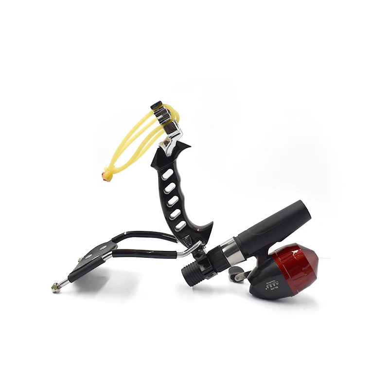 Powerful Slingshot With Rubber Bands Folding Wrist Slingshot Outdoor Black Gold Hunting Slingshot Shooting Steel Balls Tools