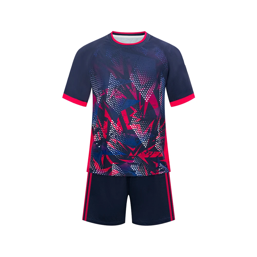 Custom Design Sublimation Cheap Football Jersey for Adults Soccer Uniform Set