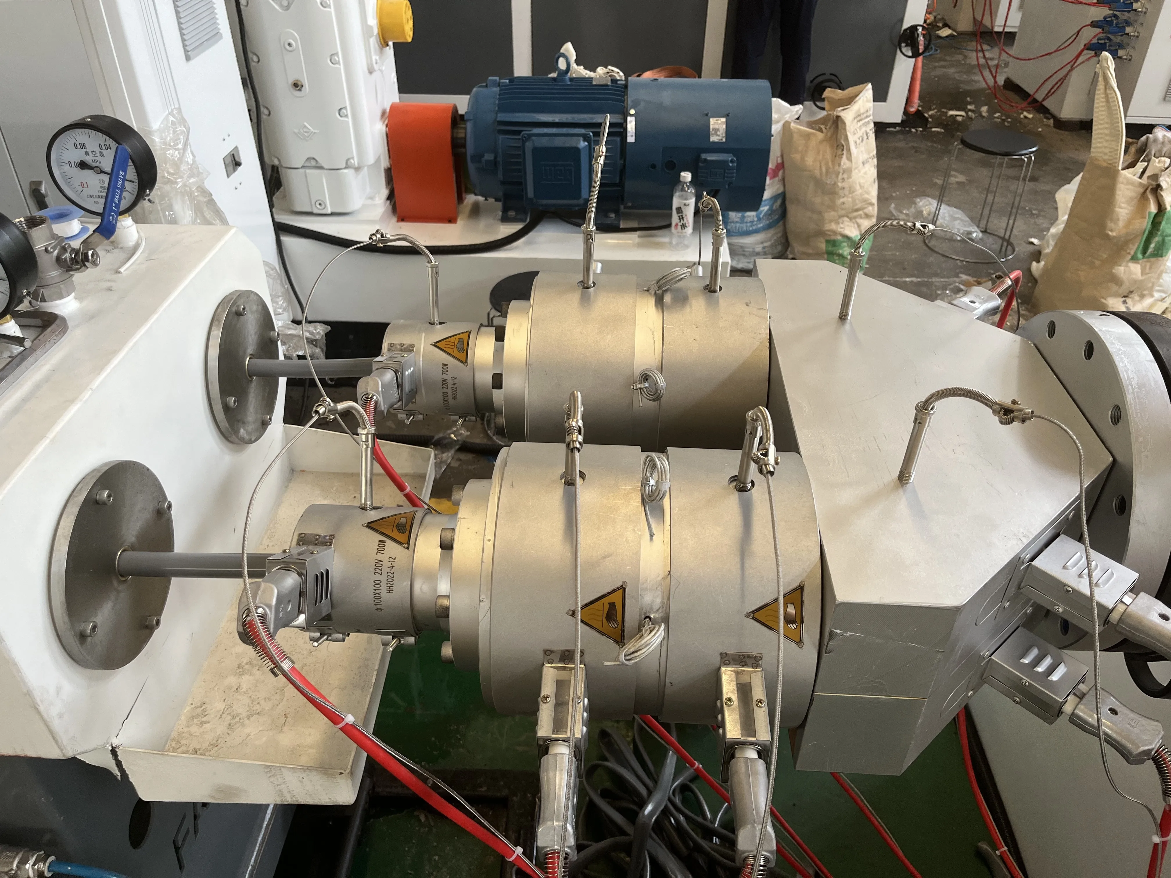 FAYGO UNION electricity pipe production line and corrugated pipe machine production line for sale