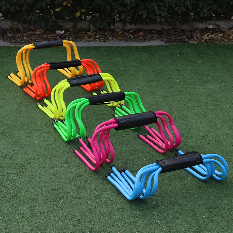 Fixed agility obstacle football training equipment Obstacle bar wholesale and custom 15/23/30/40/50cm height