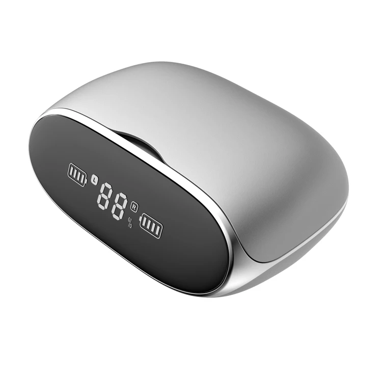 Ergonomic Design Waterproof Earbuds Wireless BT 5.0 In-ear Bass Sports Charging Powerbank
