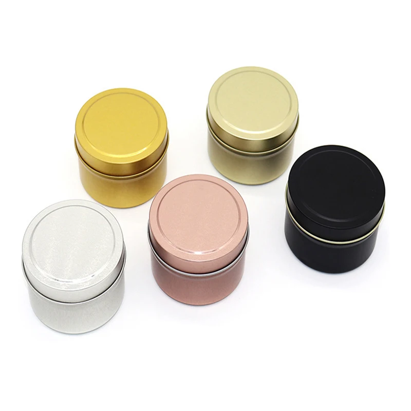 2oz 4 Oz 6 Oz 8oz 16 Oz Paint Tin Can for Candles Wholesale Metal Tin Candle Containers