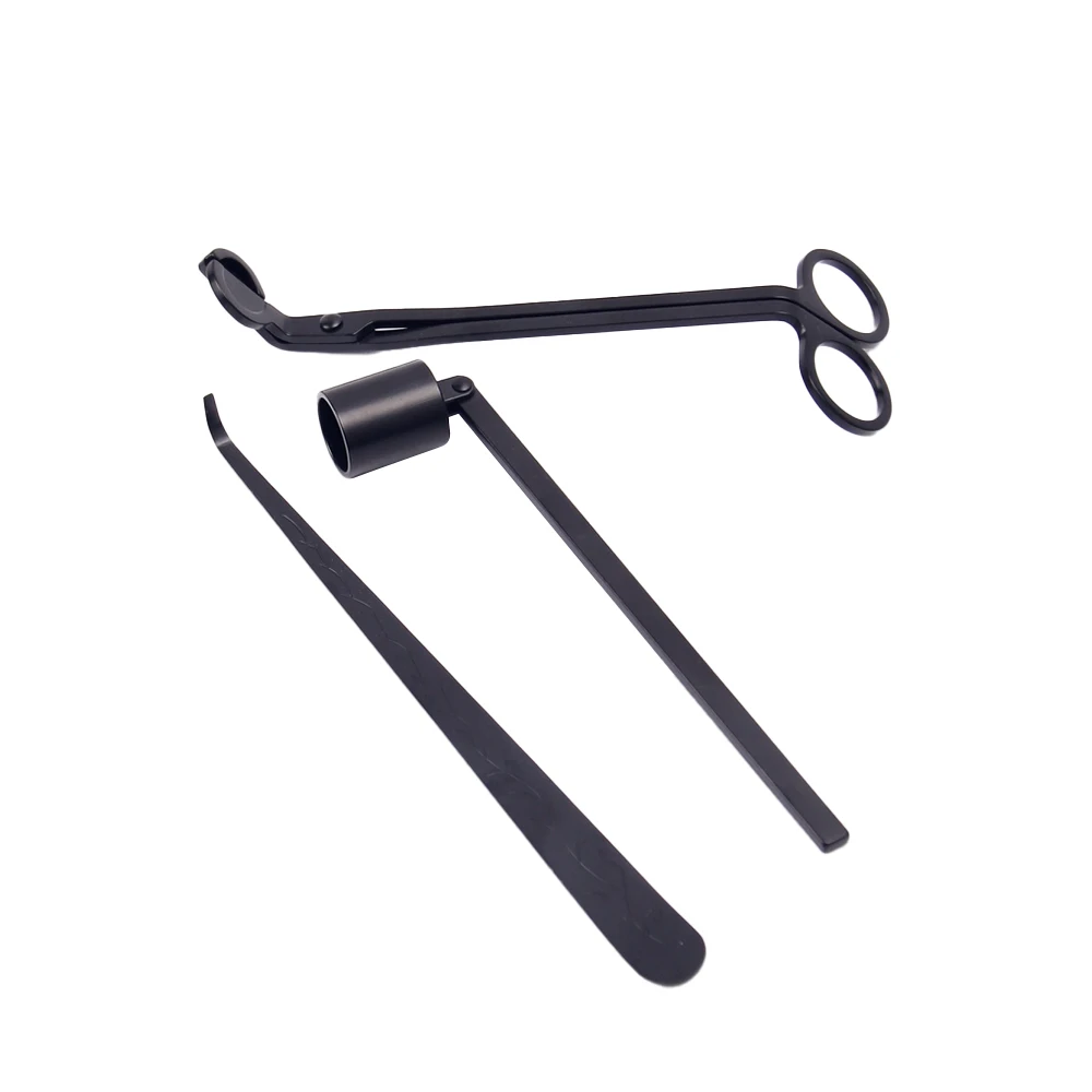 Wholesale 3 Pcs Candle Accessories Set Custom Candle Tray Candle Fire Extinguisher Dipper