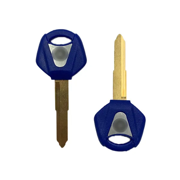 YAMAHA Motorcycle Uncut Key Blank for FZ YZF R6 R1 Without 4D69 Chip Black (Fits: Yamaha)
