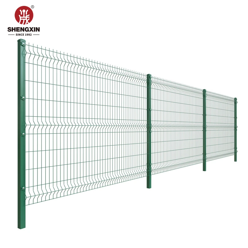 High Quality Galvanized Steel Metal Pvc Coated 3D V Bending Curved Garden Farm Welded Wire Mesh Panel Fencing