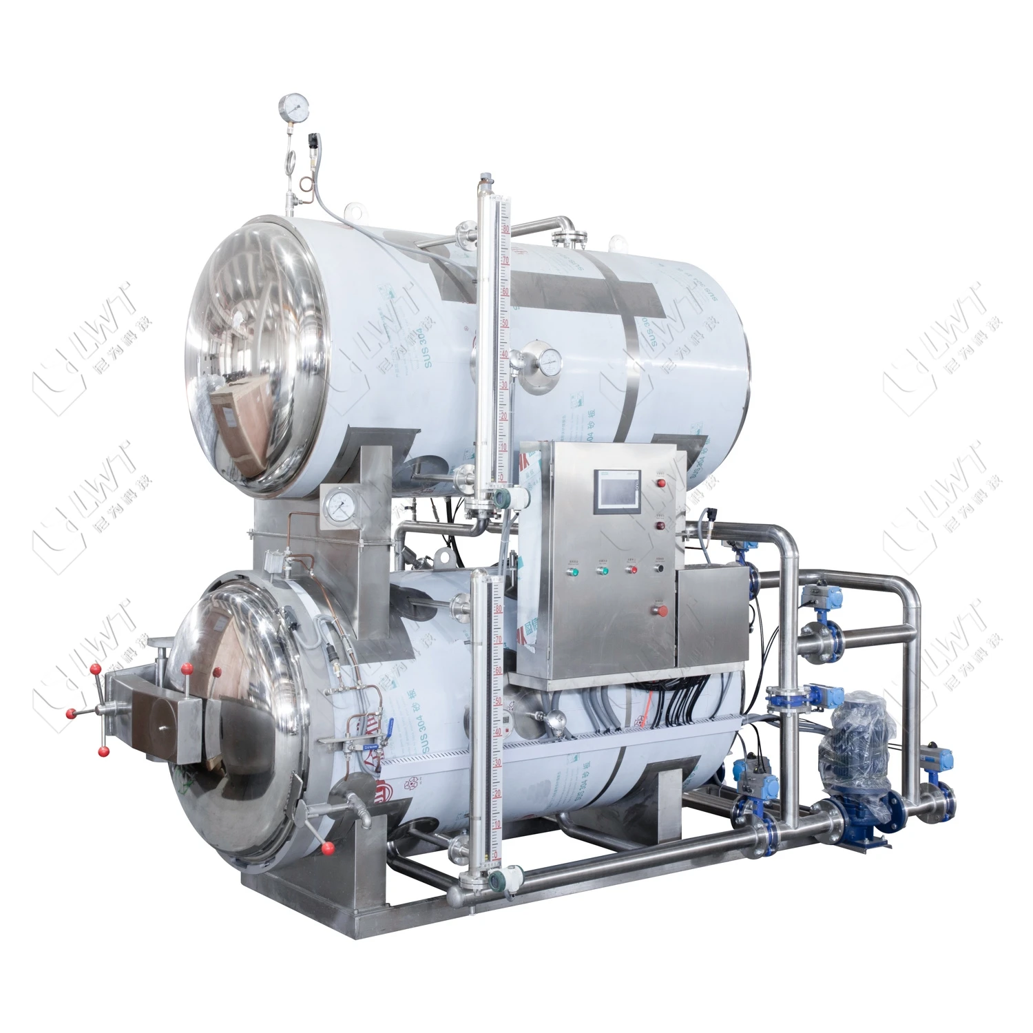 DAILY CHEMICAL PRODUCTS filled empty can and glass bottle canned food Sterilizer Equipment Water Bath Sterilizer