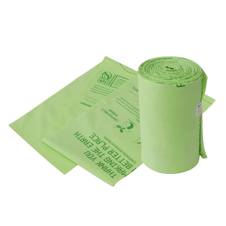 Eco-friendly garbage bags wholesale garbage bag roll 13 gallon biodegradable bag