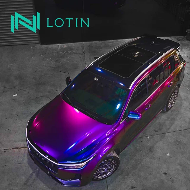 Popular Car Wrap Vinyl Chameleon Flowing Phantom Car Body Sticker