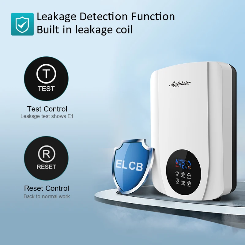 Увеличение потока воды новая мгновенная Насадка для горячего электрического душа Мгновенный водонагреватель с насосом