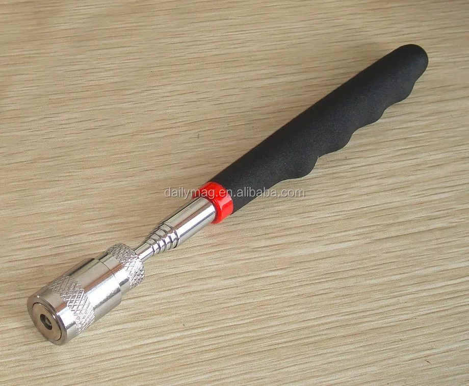 2024 12 Inch Extendable Magnet Stick Gadget Telescoping Magnetic Pick up Tool with 20 Lbs Force