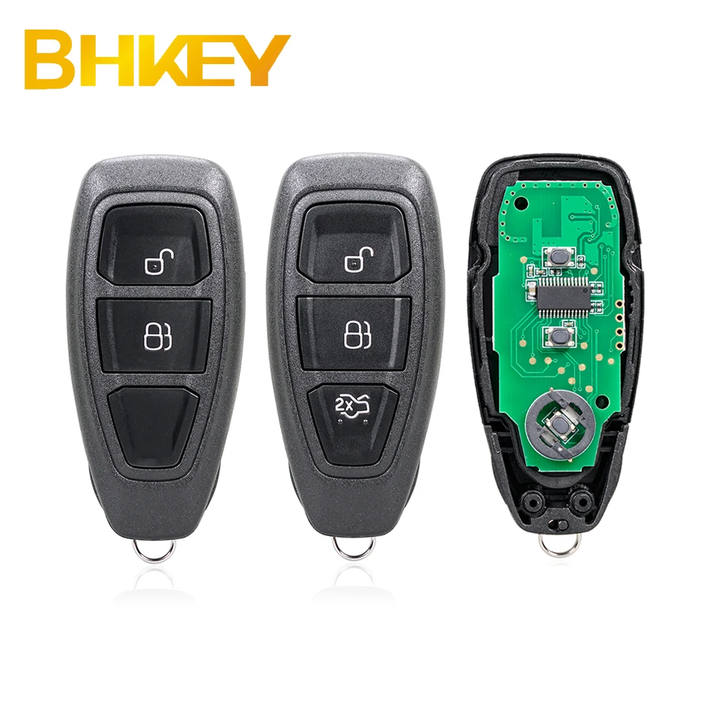 For 2013-2016 Ford Ecosport Fiesta 2 BTN 3 BTN Smart car Remote Key Fob 433Mhz ID63 80 Bit Chip KR55WK48801