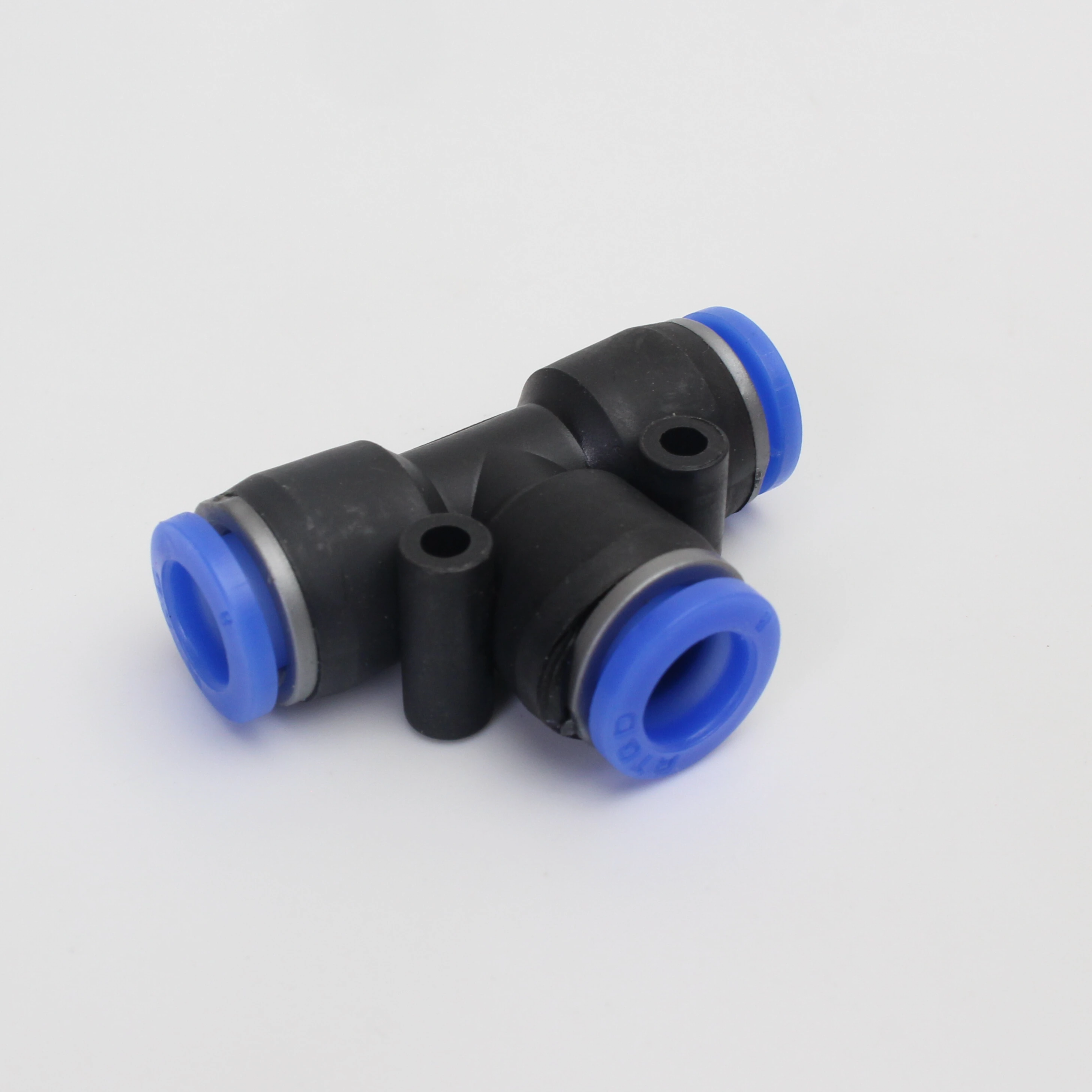 Pneumatic 3 way hose connector T Sharp Quick Connectors PE Series Pneumatic Fittings Air Hose Connectors