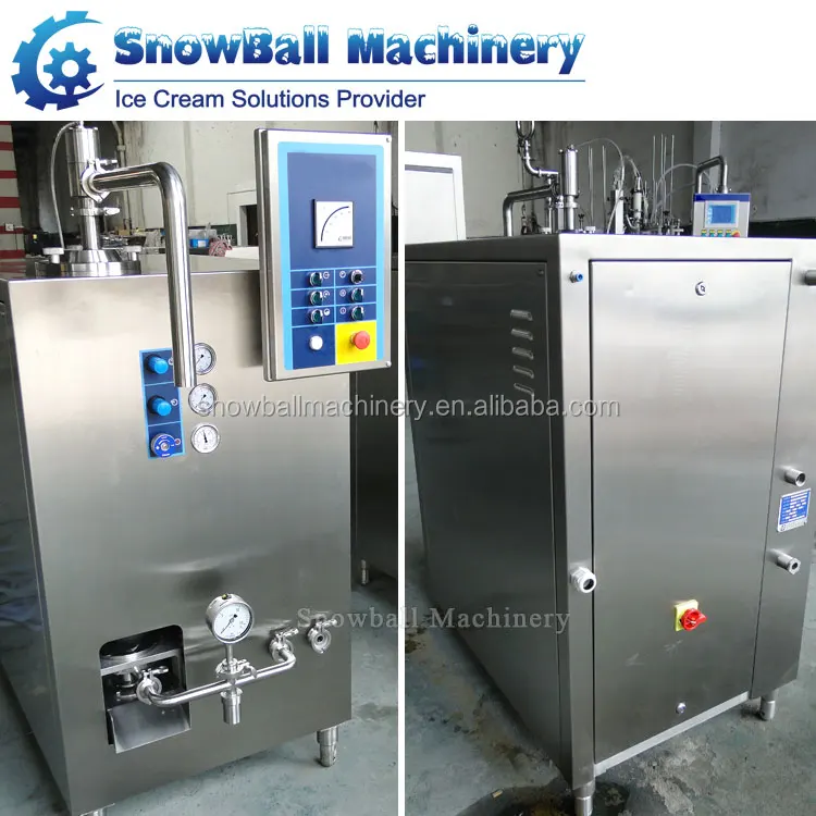 1000L freon continuous freezer machine for ice cream factory