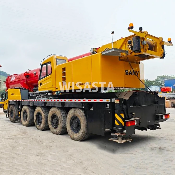 Heavy Crane 2020 Sany 130 Tons 5 Axle All Terrain Diesel Fuel Lifting Capacity Mobile Telescope Boom Truck Crane