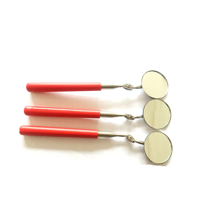 outdoor mechanic automotive stainless steel telescopic arm under vehicle security inspection mirror set  for Inspection Viewing