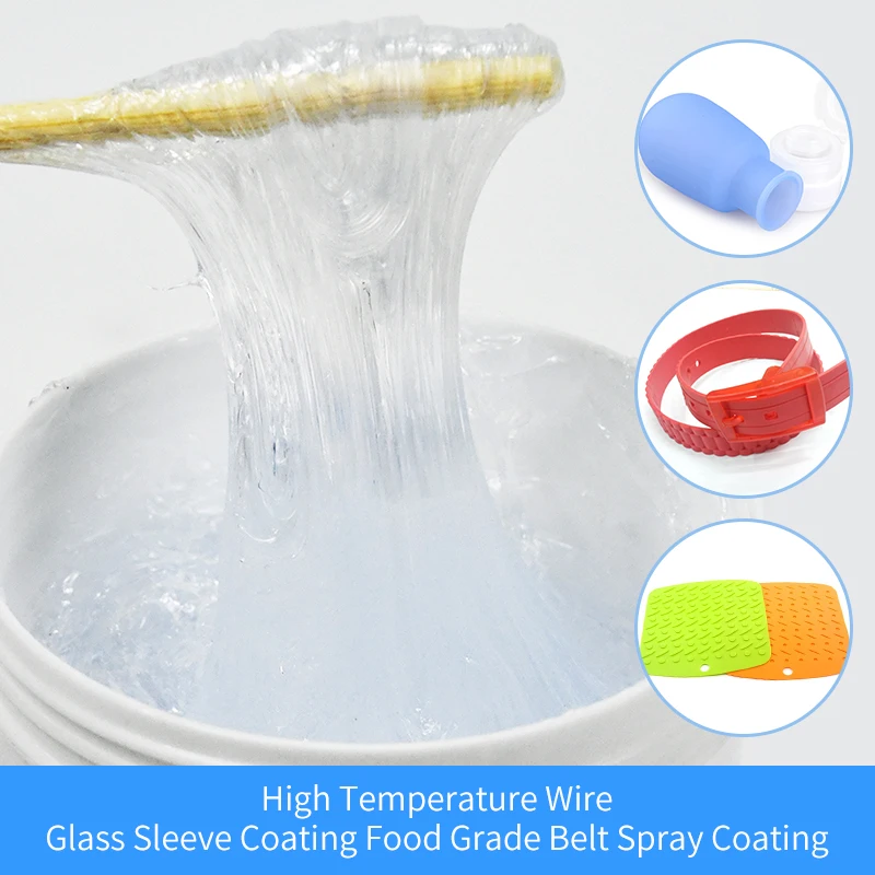 Factory Price Cheap 70 Shore A Liquid Silicone LSR Medical Food Grade Two Part AB Liquid Silicone Rubber