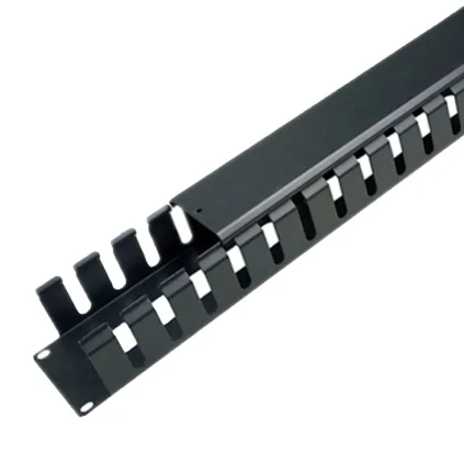 Rack Mount 12 Port 19 Inch 1U cable management & accessories Network Cable Organizer Rack Mount Panel power distribution unit