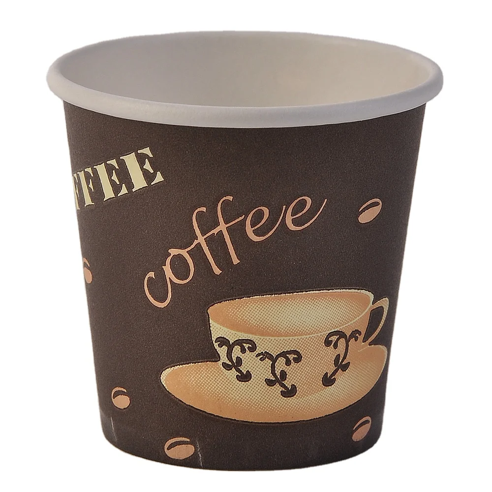 9OZ Solid Color Printing Disposable Tableware Paper Cups for Party and Event