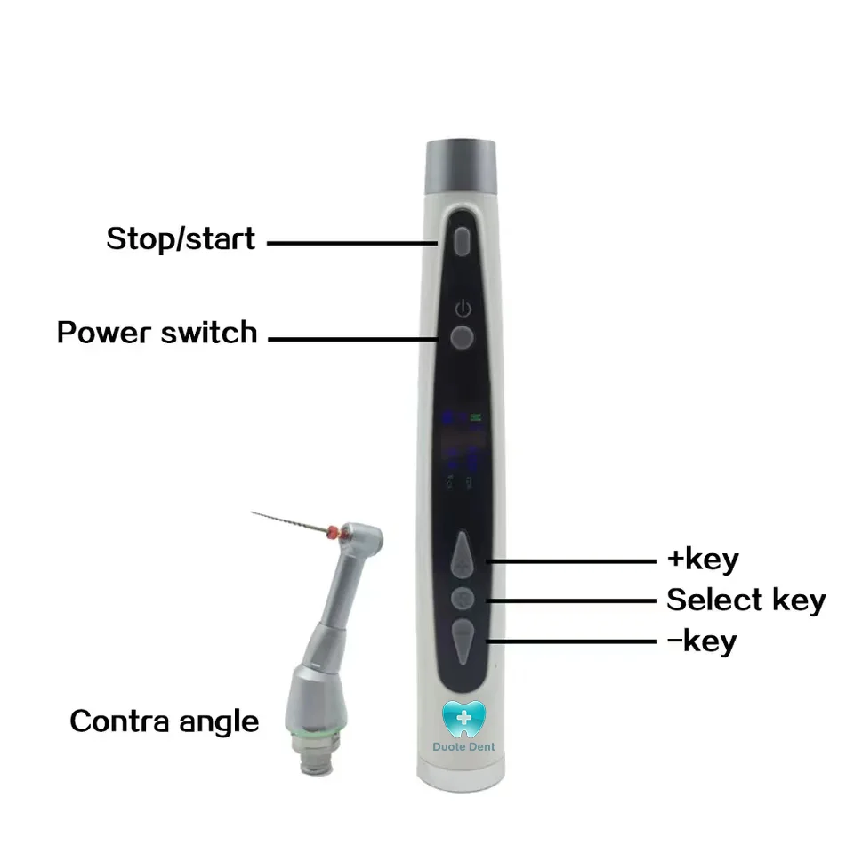 Factory Price  16:1 Contra Angle Endodontic Treatment endomotor Handpiece Dental Wireless LED Endo Motor