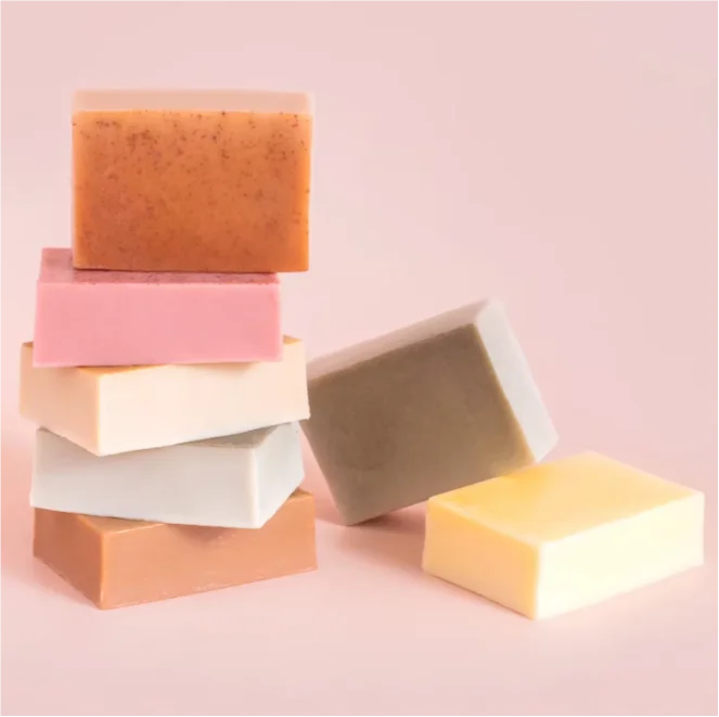 Natural Essential Oil Skin Whitening Soap Bar Coconut Moisturizing Cold Process Handmade Soap For Body And Face