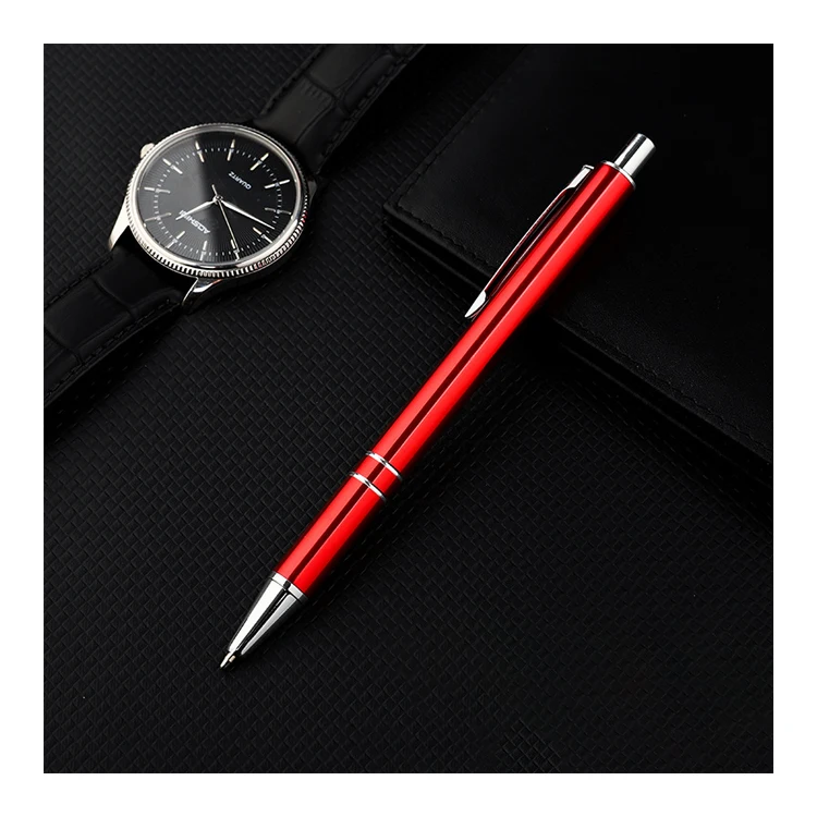Hot sale luxury promotion pen metal stylus pen with customized logo sublimation pen blank plastic bulk ballpoint pen